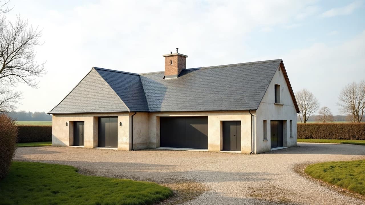 Désamiantage d'un hangar agricole dans le Calvados sans arrêter l'exploitation